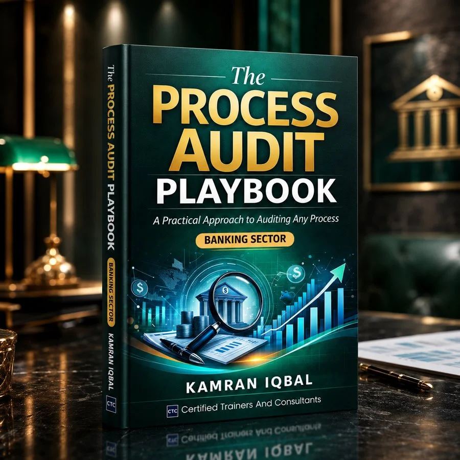 Cover of The Process Audit Playbook — Banking Sector by Kamran Iqbal